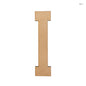 Gift To Love | Letter I Mdf Cutout | Size : 6 Inch | Code : MLI