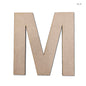 Gift To Love | Letter M Mdf Cutout | Size : 6 Inch | Code : MLM