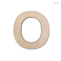 Gift To Love | Letter O Mdf Cutout | Size : 6 Inch | Code : MLO
