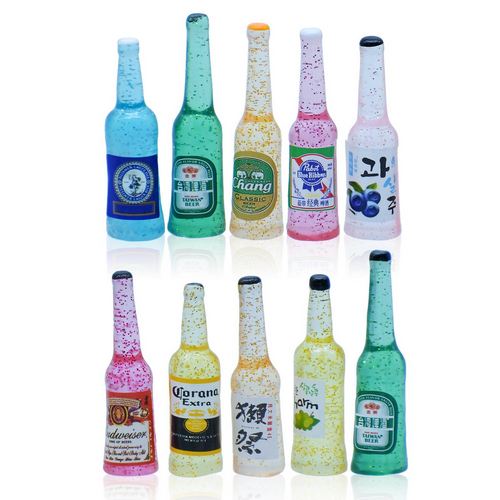 Gift To Love | Miniature Model Wine Bottles Set 10 Pics | Code : MMA102