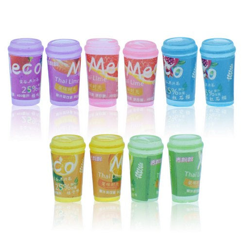 Gift To Love | Miniature Model Friut Jellies Bottles Set 10 Pics | Code : MMA104