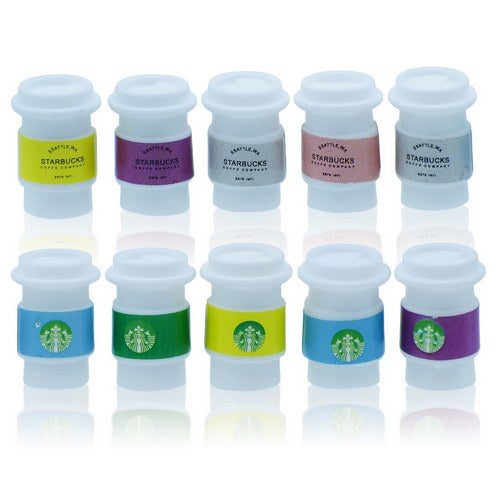 Gift To Love | Miniature Model Starbucks Bottles Set 10 Pics | Code : MMA106