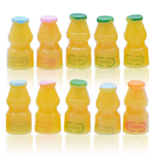 Gift To Love | Miniature Model Yogurt Bottles Set 10 Pics | Code : MMA108