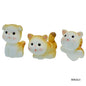 Gift To Love | Miniature Model Cat | Color : Brown | Pcs : 3 Pcs | Code : MMA63