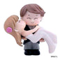 Gift To Love | Miniature Model Couple | Color : White And Black | Code : MMA71