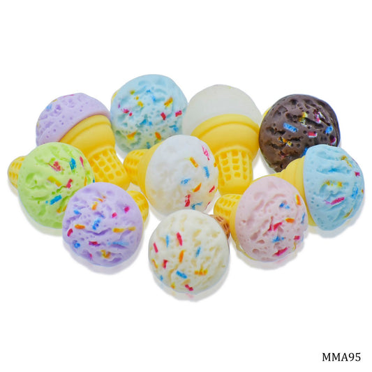 Gift To Love | Miniature Model Ice Cream Cone | Pcs : 10 Pcs | Code : MMA95