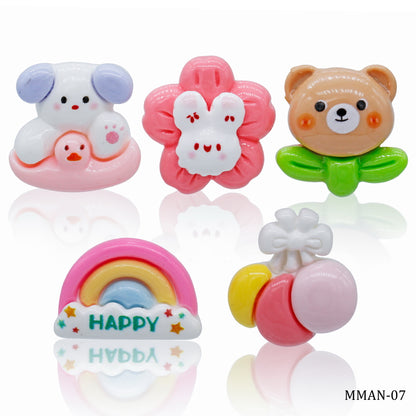 Gift To Love | Miniature Model Baby Kids | Color : Mix Colour | Pcs : 5 Pcs | Code : MMAN-07