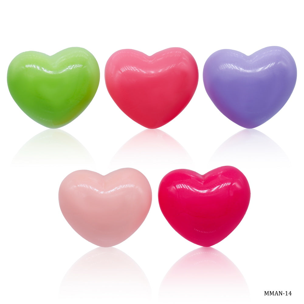 Gift To Love | Miniature Model Heart | Color : Mix Colour | Pcs : 5 Pcs | Code : MMAN-14