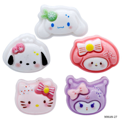Gift To Love | Miniature Model Animal Cartoon | Color : Mix Colour | Pcs : 5 Pcs | Code : MMAN-27