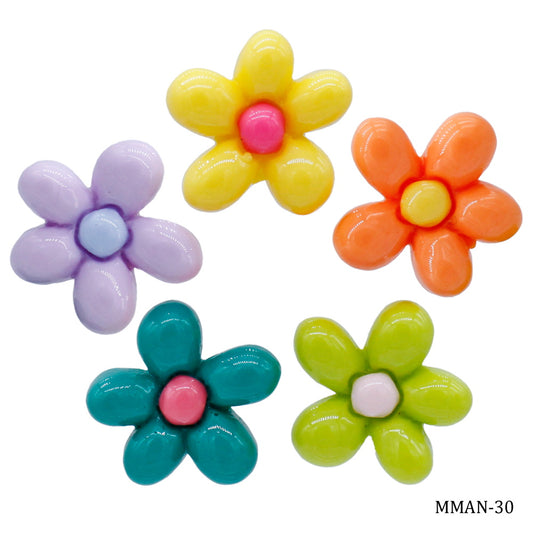 Gift To Love | Miniature Model Flower | Color : Mix Colour | Pcs : 5 Pcs | Code : MMAN-30