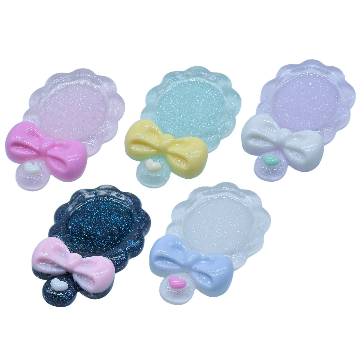 Gift To Love | Hand Mirror | Color : Mix Colour | Pcs : 5 Pcs | Code : MMAN-46