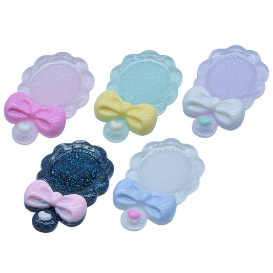 Gift To Love | Hand Mirror | Color : Mix Colour | Pcs : 5 Pcs | Code : MMAN-46