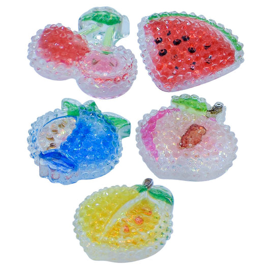 Gift To Love | Miniature Crystal Fruit | Color : Mix Colour | Pcs : 5 Pcs | Code : MMAN-56