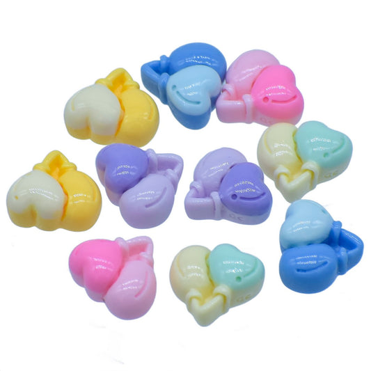 Gift To Love | Heart Love | Color : Mix Colour | Pcs : 10 Pcs | Code : MMAN-68