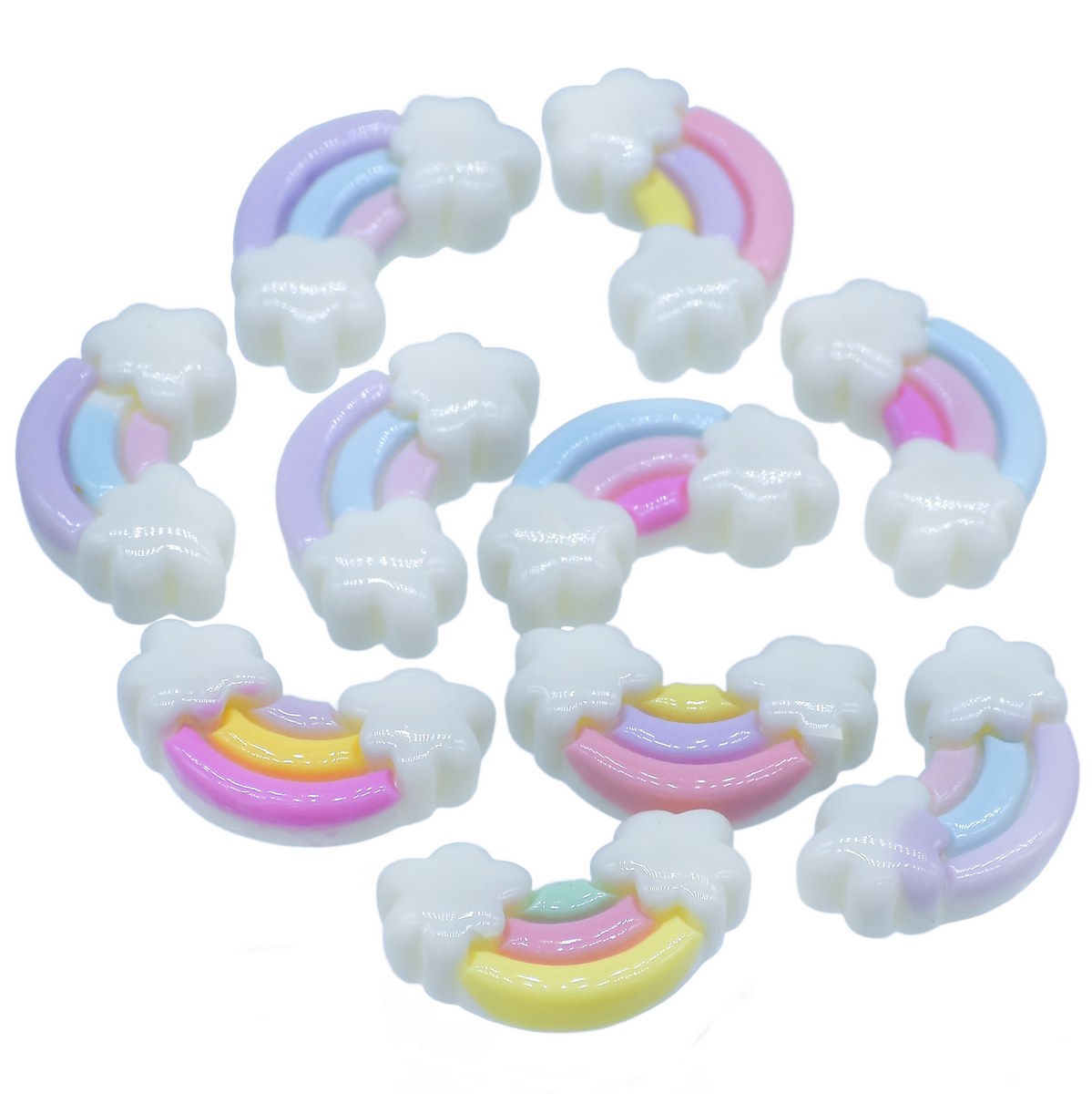 Gift To Love | Miniature Rainbow | Color : Mix Colour | Pcs : 10 Pcs | Code : MMAN-83