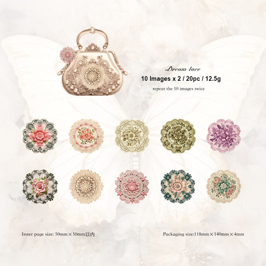 Gift To Love | Momo Deco Material Sticker Pack | Pcs : 10 Pcs | Code : MMK06H155