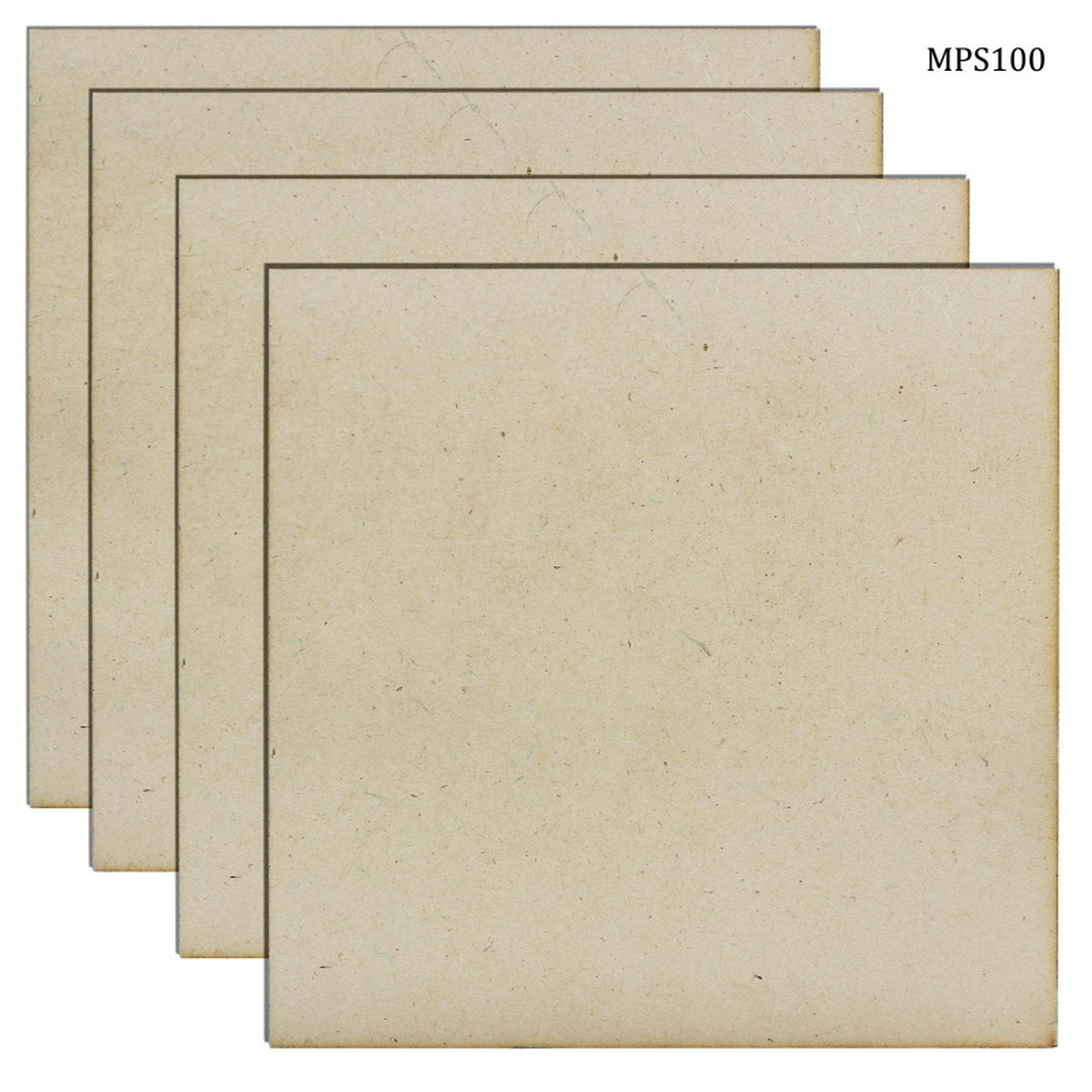 Gift To Love | Mdf Plate Square | Size : 10 X 10 4 Mm | Code : MPS100