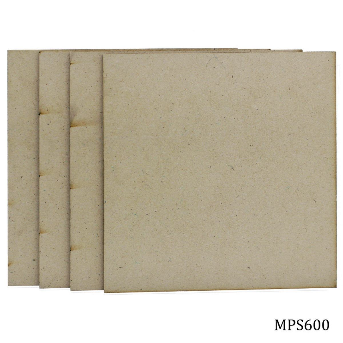 Gift To Love | Mdf Plate Square | Size : 6 X 6 4 Mm | Pcs : 4 Pcs | Code : MPS600
