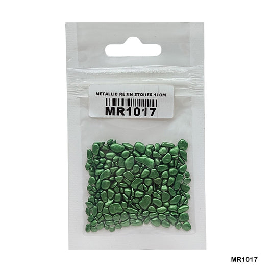 Gift To Love | Metallic Resin Stones | Pcs : 10 Gm | Code : MR1017