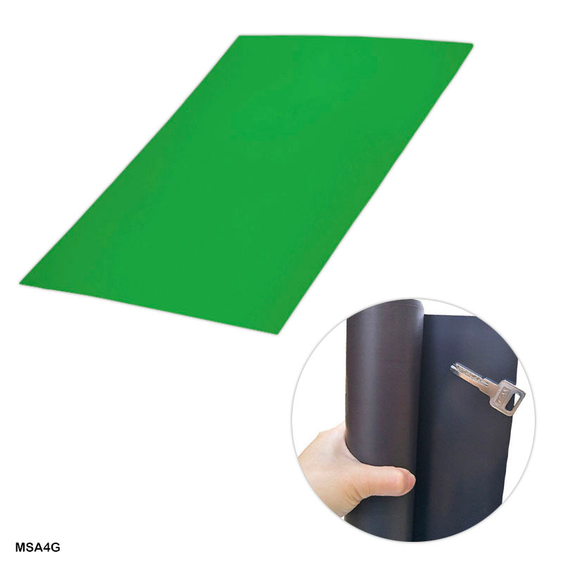 Gift To Love | Magnet Sheet A4 | Color : Green | Size : 20 Cm X 30 Cm | Code : MSA4G