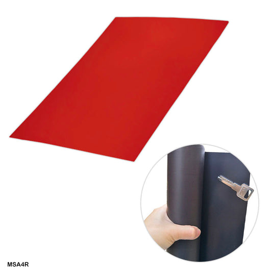 Gift To Love | Magnet Sheet A4 | Color : Red | Size : 20 Cm X 30 Cm | Code : MSA4R