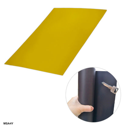 Gift To Love | Magnet Sheet A4 | Color : Yellow | Size : 20 Cm X 30 Cm | Code : MSA4Y