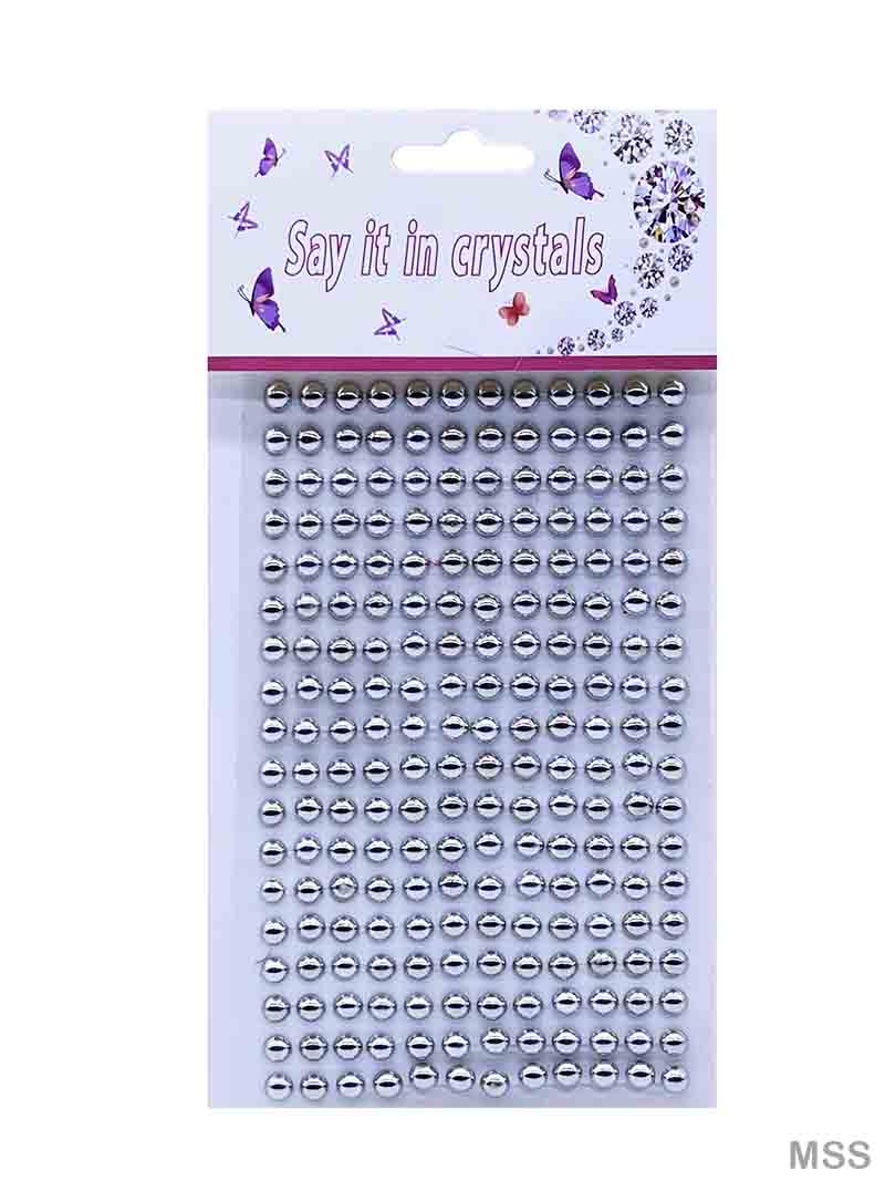 Gift To Love | Moti Sticker | Color : Silver | Code : MSS