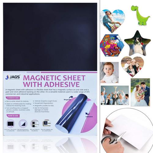 Gift To Love | Magnetic Flexible Sheet With Adhesive 05MM A3 | Code : MSWA03
