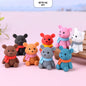 Gift To Love | Miniature Model Teddy Bear | Pcs : 8 Pcs | Code : MTR136