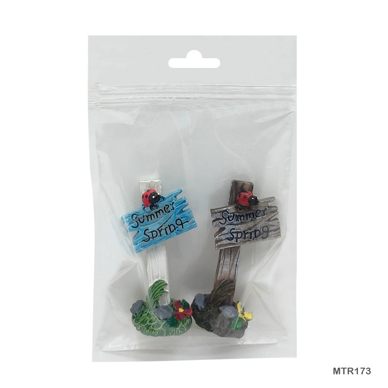 Gift To Love | Miniature Model Sign Board | Pcs : 2 Pcs | Code : MTR173