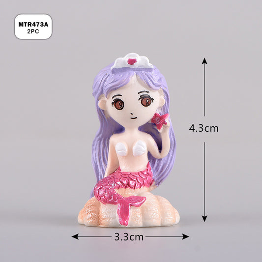Gift To Love | Miniature Model Mermaid | Pcs : 2 Pc | Code : MTR473A