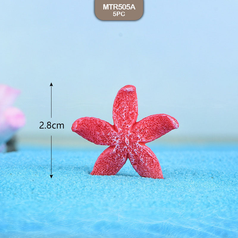Gift To Love | Miniature Model Starfish | Pcs : 5 Pcs | Code : MTR505A