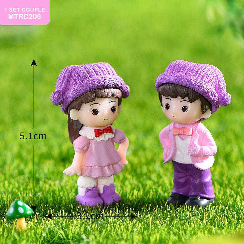Gift To Love | Miniature Model Couple | Pcs : 1 Set | Code : MTRC208