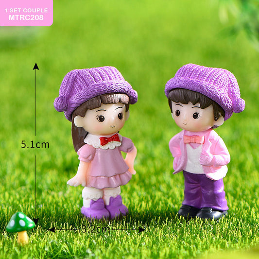 Gift To Love | Miniature Model Couple | Pcs : 1 Set | Code : MTRC208