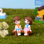 Gift To Love | Miniature Model Couple N Bench | Pcs : 1 Set | Code : MTRC314