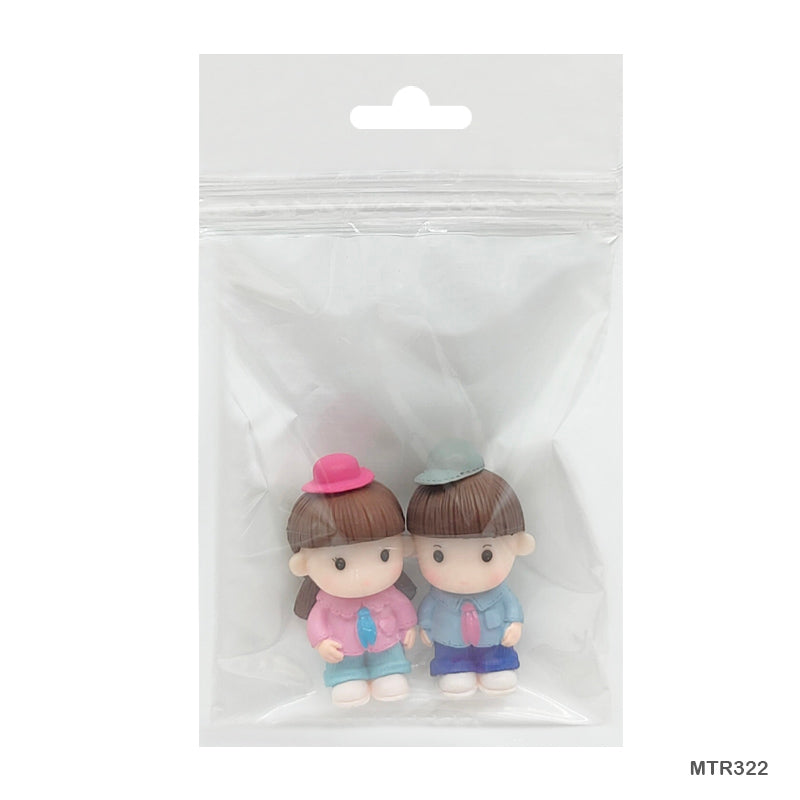 Gift To Love | Miniature Model Couple | Pcs : 1 Set | Code : MTRC322