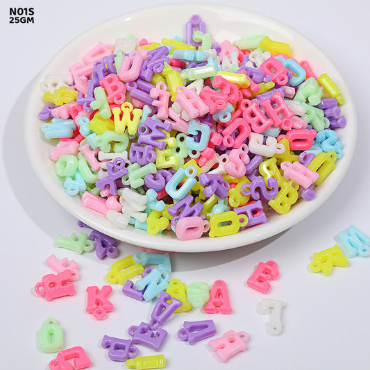Gift To Love | Craft Beads Plastic | Pcs : 25 Gm | Code : N01S