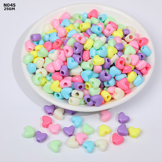Gift To Love | Craft Beads Plastic | Pcs : 25 Gm | Code : N04S