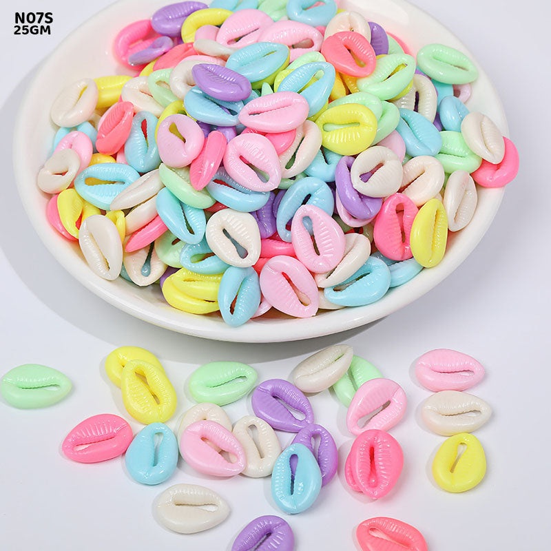 Gift To Love | Craft Beads Plastic | Pcs : 25 Gm | Code : N07S