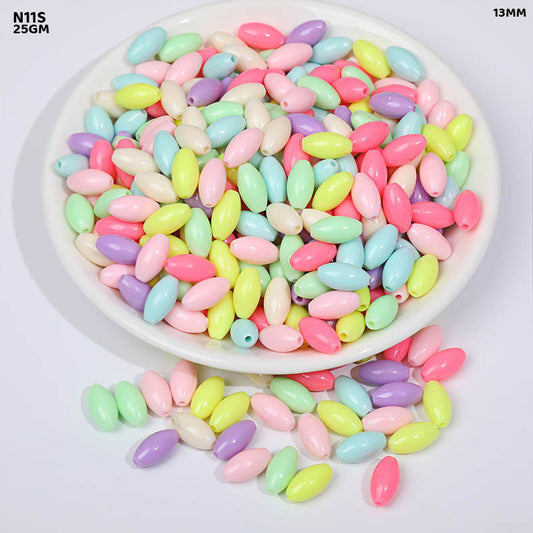 Gift To Love | Craft Beads Plastic | Pcs : 25 Gm | Code : N11S
