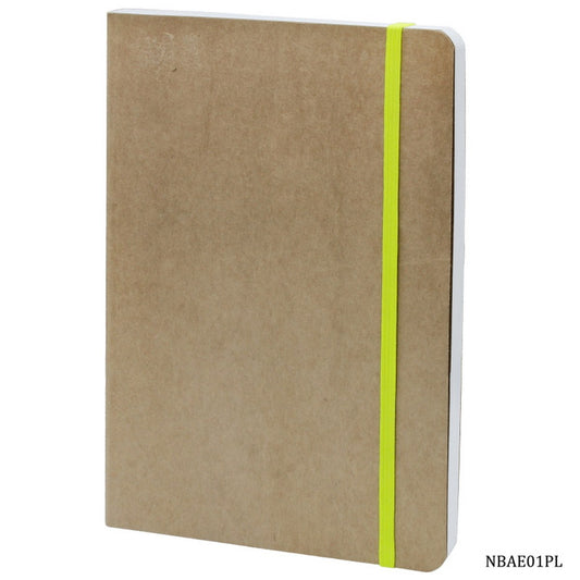 Gift To Love | A5 Eco-Frie Notebook Soft Cover Plain | Size : A5 | Pcs : 160 Pg | Code : NBAE01PL