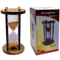 Gift To Love | Sand Timer Wooden | Size : 15 Min | Code : NO-188
