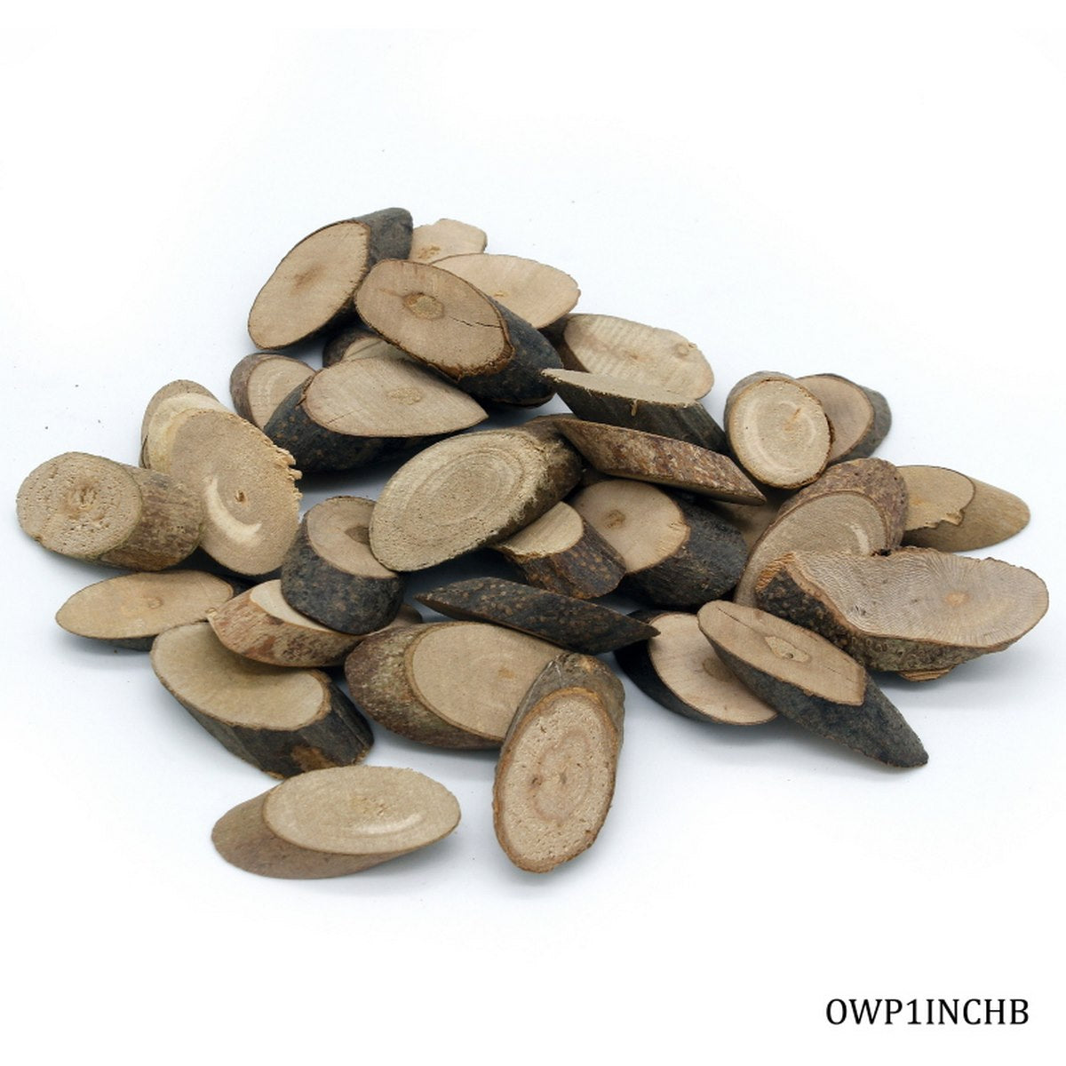 Gift To Love | Oval Wood Plate | Size : 1 Inch | Code : OWP1INCHB