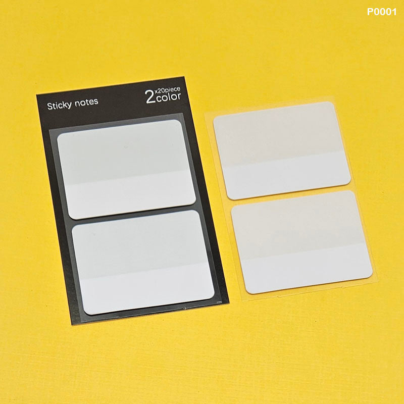 Gift To Love | Sticky Notes | Size : 56 X 49 Mm | Pcs : 40 Sheets | Code : P0001