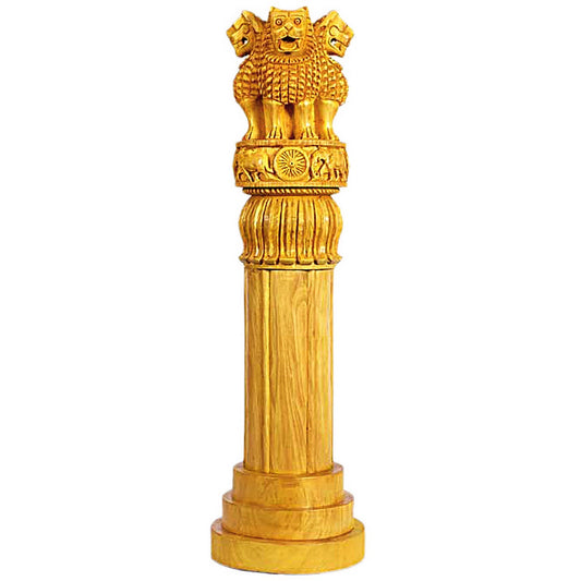 Gift To Love | Pillar Ashoka Chakra | Size : 12 Inch | Code : PA12000