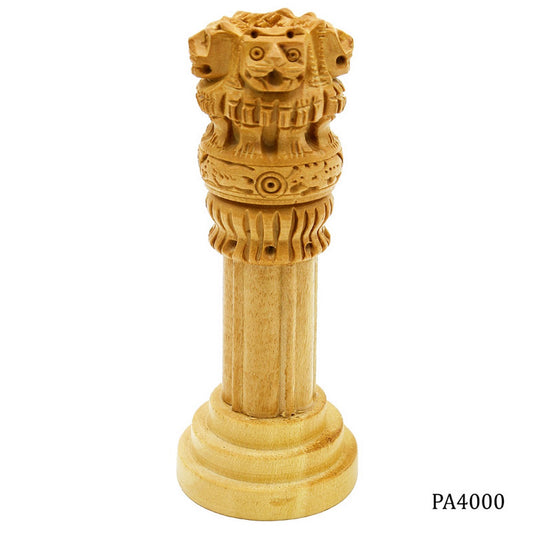 Gift To Love | Pillar Ashoka Chakra | Size : 4 Inch | Code : PA4000