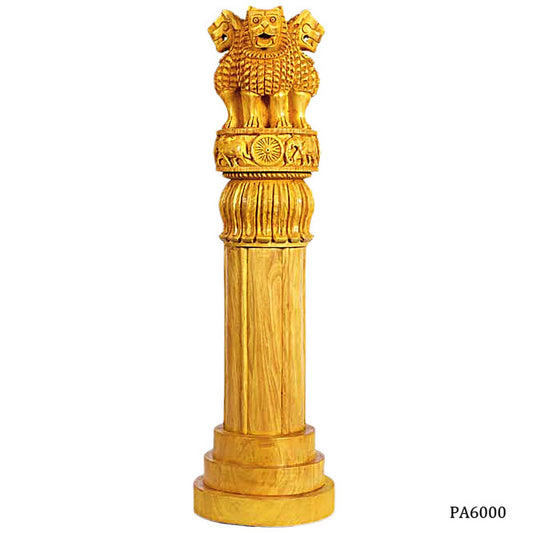 Gift To Love | Pillar Ashoka Chakra | Size : 6 Inch | Code : PA6000