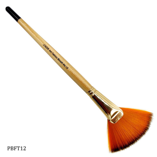 Gift To Love | Painting Brush Fan Taklon | Size : No 12 | Code : PBFT12