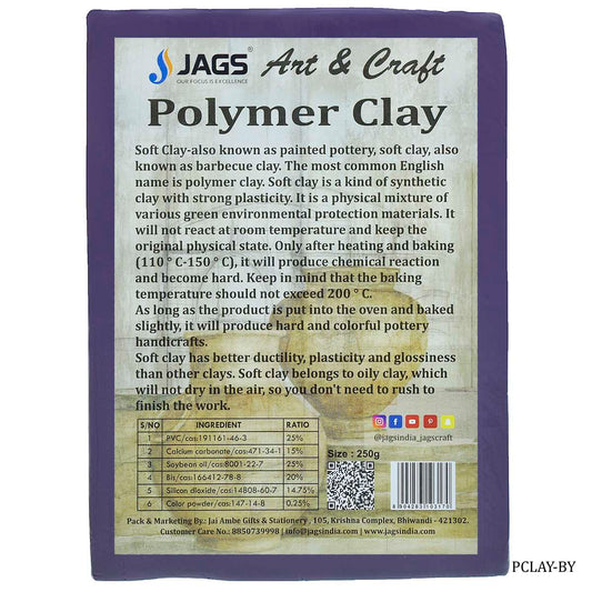 Gift To Love | Polymer Clay | Color : Belly | Size : 250 Gm | Code : PCLAY-BY