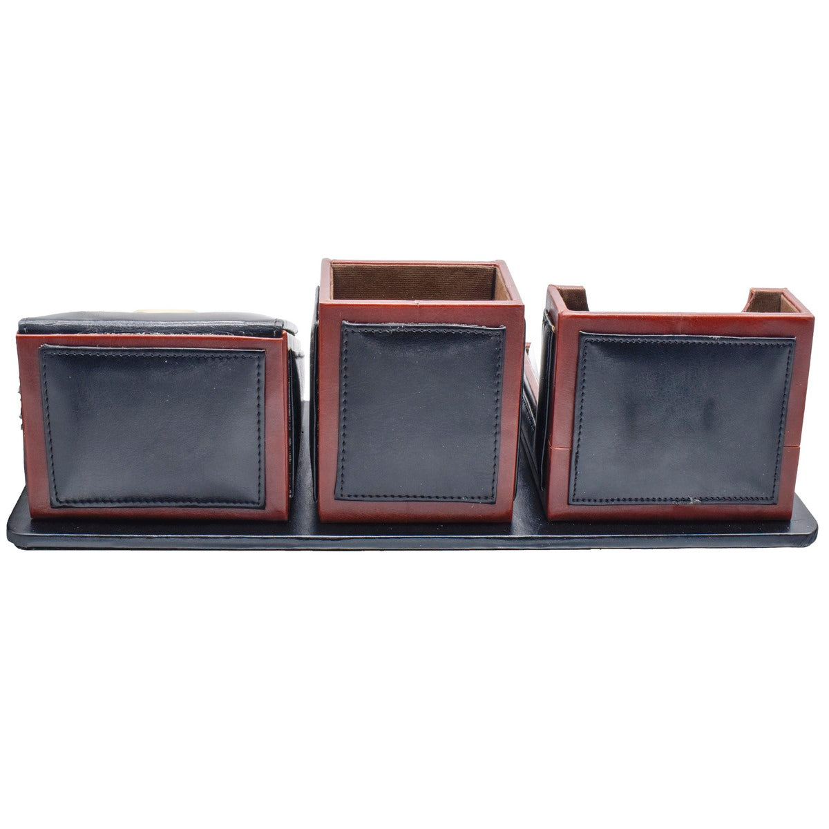 Gift To Love | Table Stationery Set Pen Stand With Clock | Code : PF-9787BK